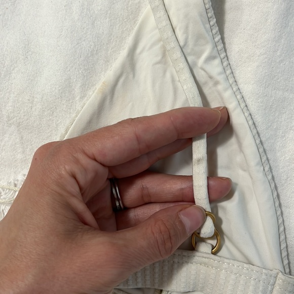 L SPACE white bikini swim top - Picture 4 of 4